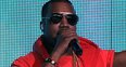 Kanye West at The NBA All-Star Game 