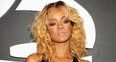Rihanna arrives at the Grammy Awards 2012