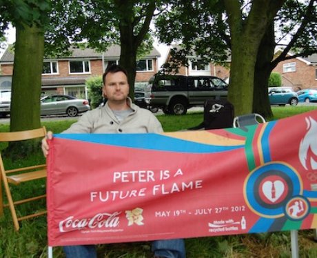 Capital FM's Pete Allen Carries The Olympic Torch