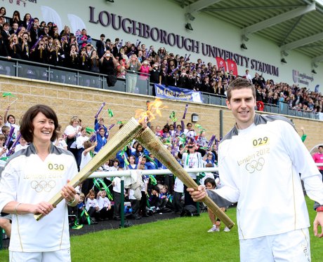 olympic torch relay leicester to peterborough