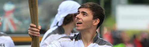 the wanted olympic torch