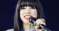 Carly Rae Jepsen performs on stage