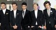 One Direction seen arriving at the BRIT Awards 201