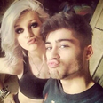 Perrie Edwards and Zayn Malik Instagram