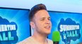 Olly Murs backstage at the Summertime Ball 2013