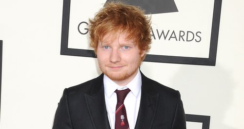 Ed Sheeran at the Grammy Awards 2014