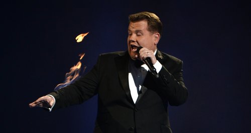 James Corden BRIT Awards 2014