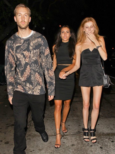 Calvin Harris on a night out