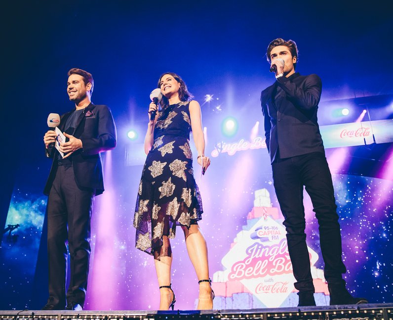 Dave Berry George and Lilah Jingle Bell Ball 2016
