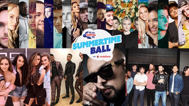 Capital Summertime Ball 2018 Lineup