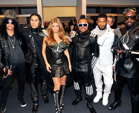 Black Eyed Peas, Slash and Usher backstage - Photos Of The Week - Capital